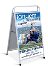 A-Frame sign, Sandwich Board Bign - Steel Frame