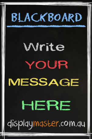 A-Frame sign, Sandwich board sign - Aluminium frame Outdoor with Water Tank Base