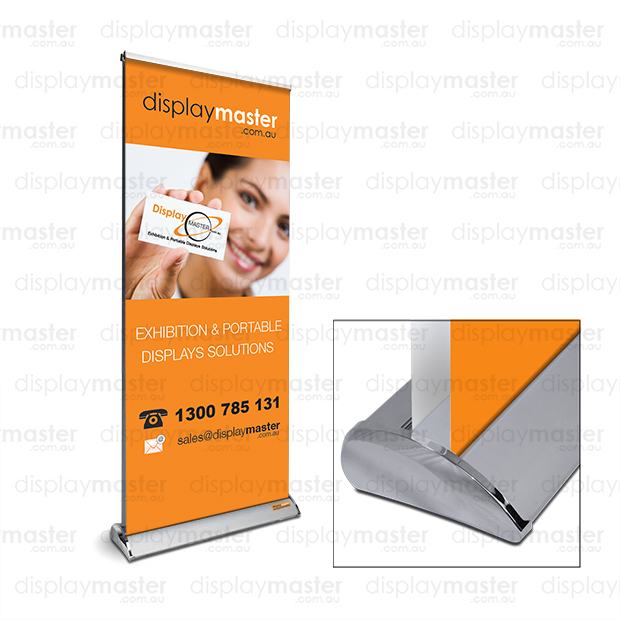Rollup Banners Stands, Pullup Banner, Retractable Banner - Deluxe Rollup Banner