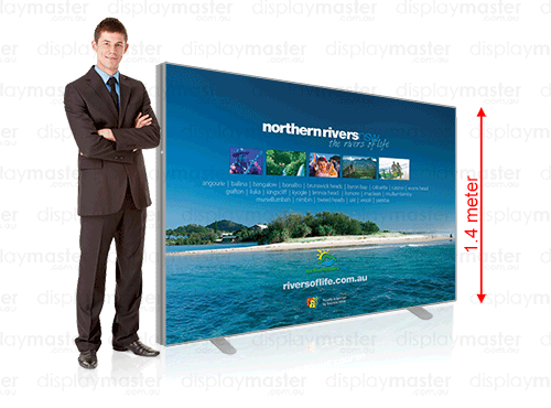 Image - Fabric Pop Up Display, Media Backdrop Banner Walls