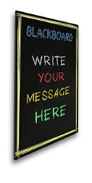 A-Frame sign, Sandwich board sign - Steel frame, Blackboard Insert
