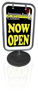 A-Frame sign, Sandwich Board Sign - Steel Frame