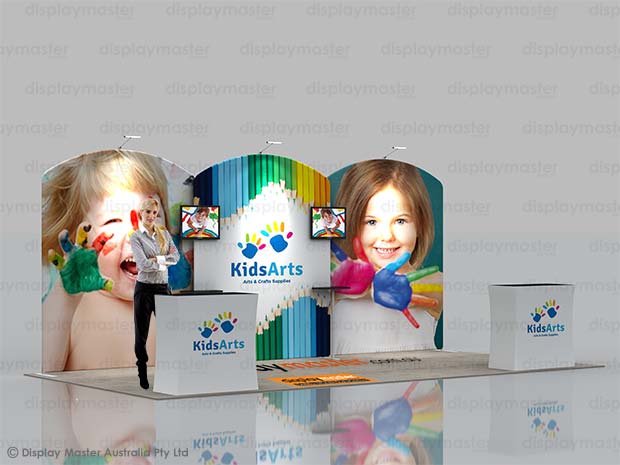 Popup Display Wall , Wall Display - Standard Pop Up Display 