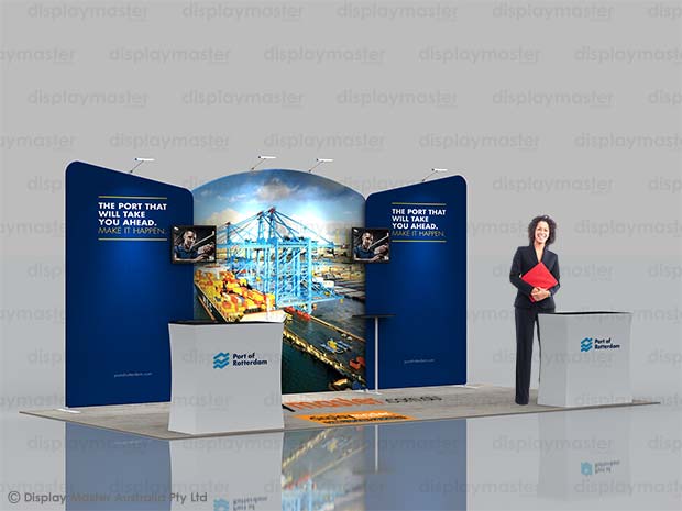 Popup Display Wall , Wall Display - Standard Pop Up Display 