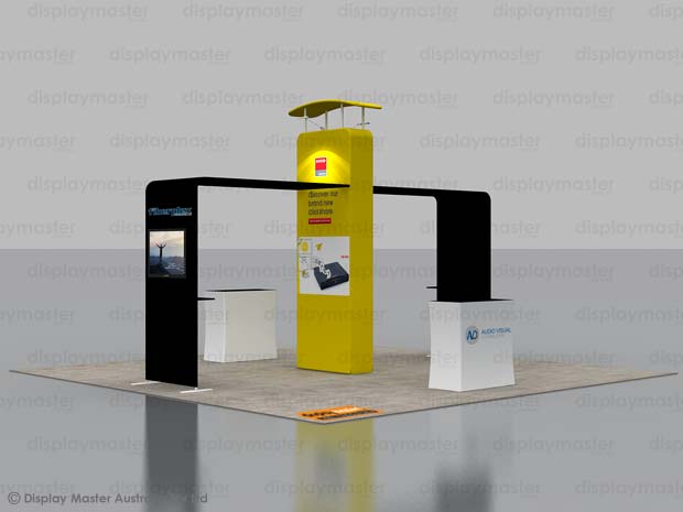 Popup Display Wall , Wall Display - Standard Pop Up Display 