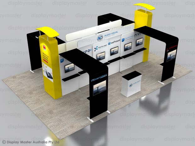 Popup Display Wall , Wall Display - Standard Pop Up Display 