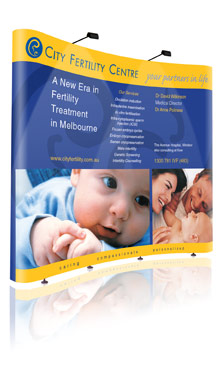 Popup Display, Pop Up Display, Wall Display 