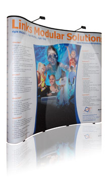 Popup Display, Pop Up Display, Wall Display 
