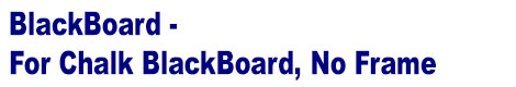 A-Frame sign, Sandwich board sign - Steel frame, Blackboard Insert