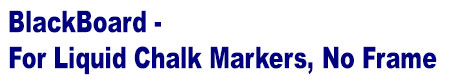 A-Frame sign, Sandwich board sign - Steel frame, Blackboard Insert